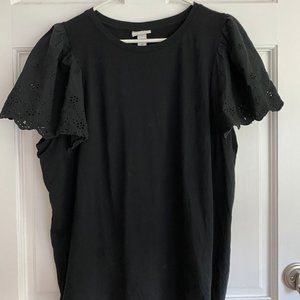 Nice Black AVA & VIV Top SIZE 2X